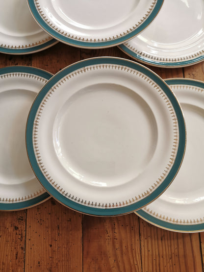 Assiettes plates vintage, Venise