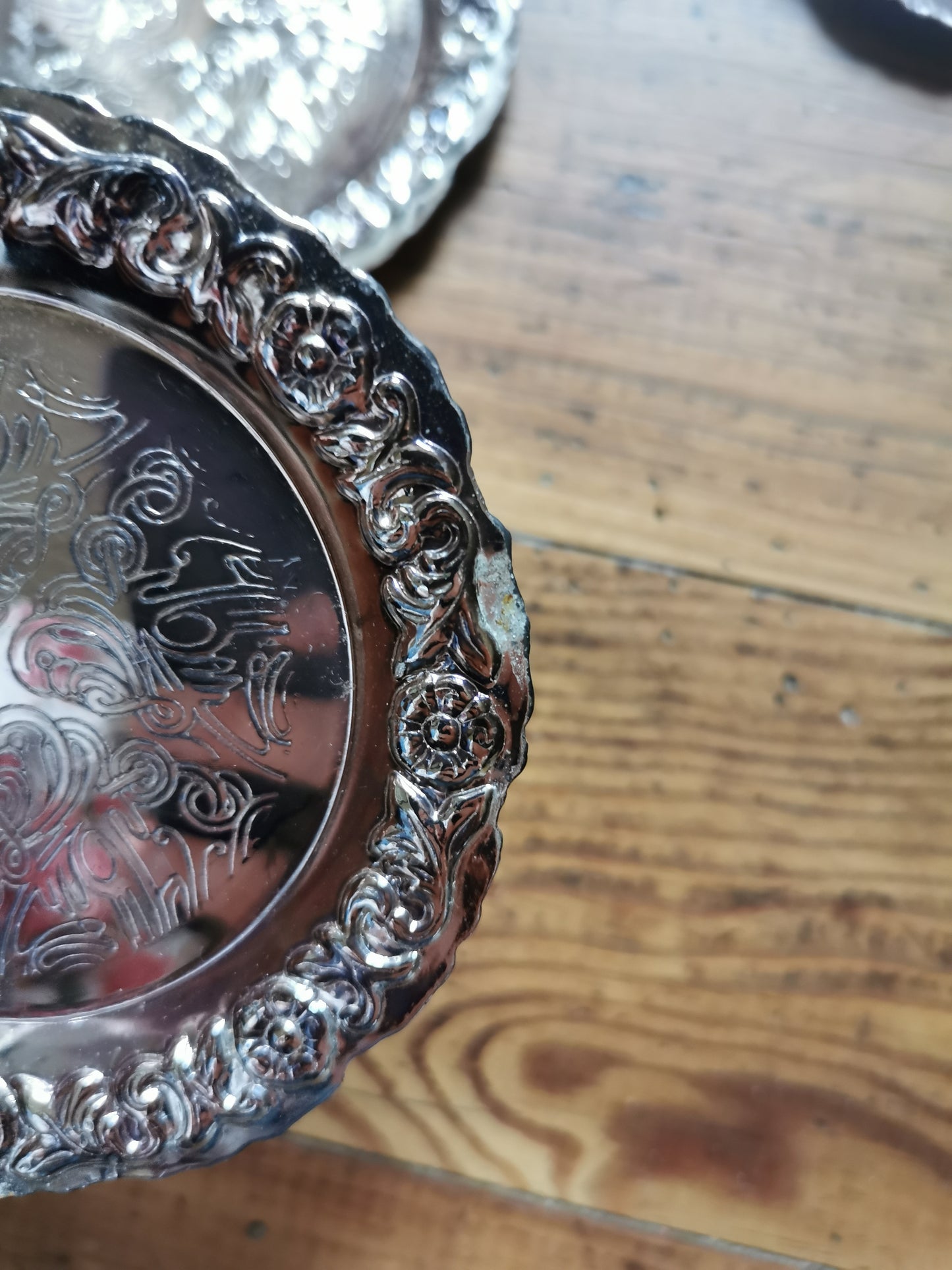 Dessous de verres métalliques