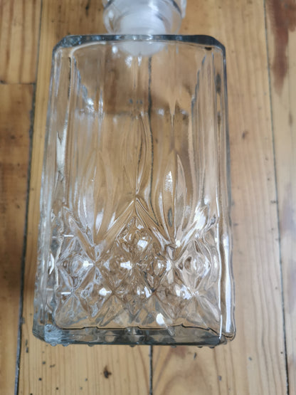 Carafe à whisky en verre