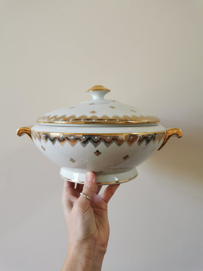 Soupière Porcelaine Fine Venetian Lagoon Vintage (Gebraucht) in Soupière Porcelaine Fine Venetian Lagoon Vintage (Gebraucht) in
