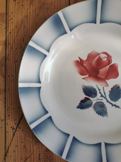 Assiettes à dessert Digoin, Dauphin