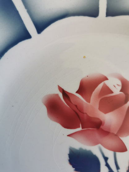 Assiettes à dessert Digoin, Dauphin