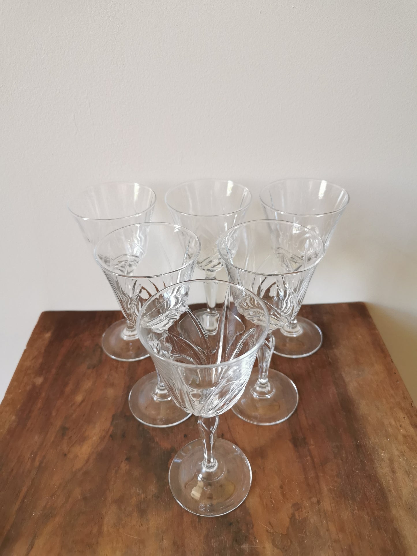 Petits verres à pied