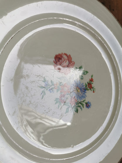 Plat à gâteaux Ceranord, fleuri