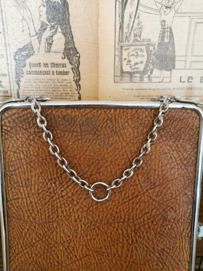 Miroir de barbier triptyque ancien