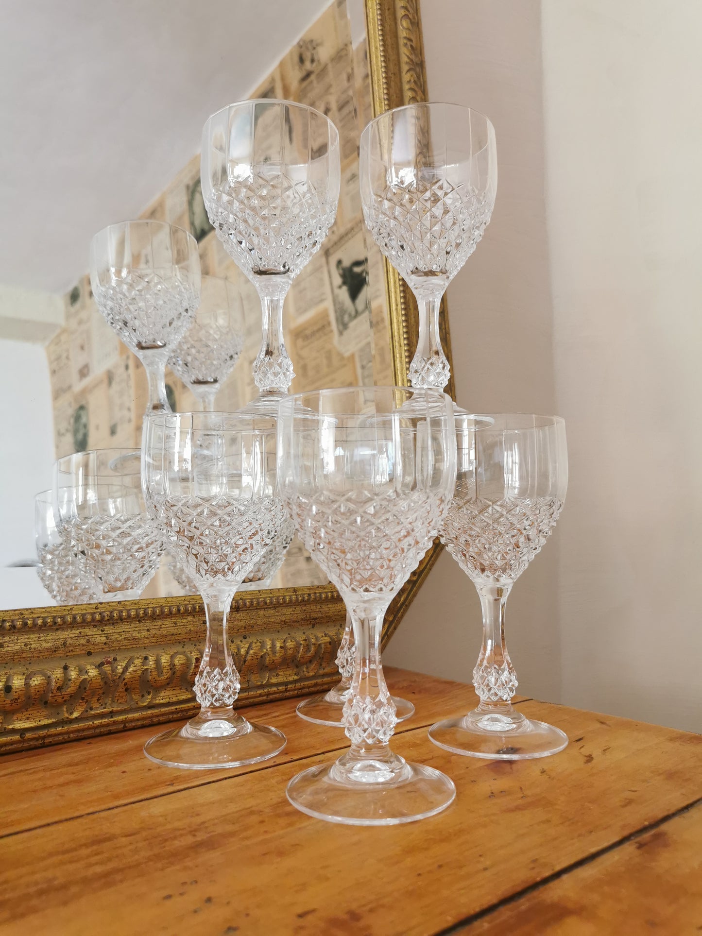 Verres à pied Chenonceau