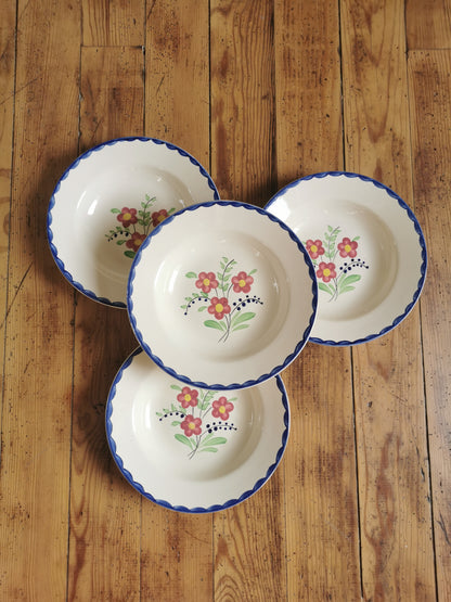 Assiettes creuses Sarreguemines, Barsac