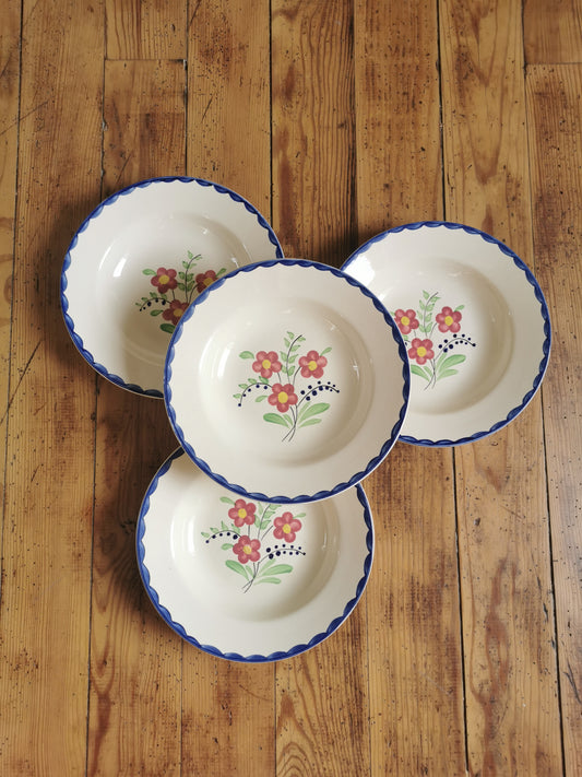 Assiettes creuses Sarreguemines, Barsac