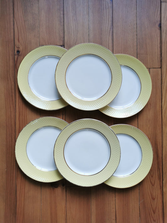 Assiettes plates Moulin des Loups