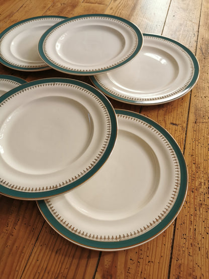 Assiettes plates vintage, Venise