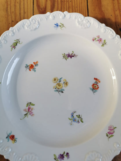 Assiette en porcelaine de Meissen