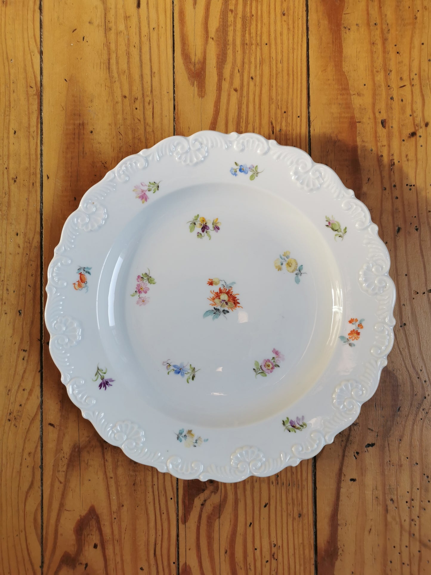 Assiette en porcelaine de Meissen