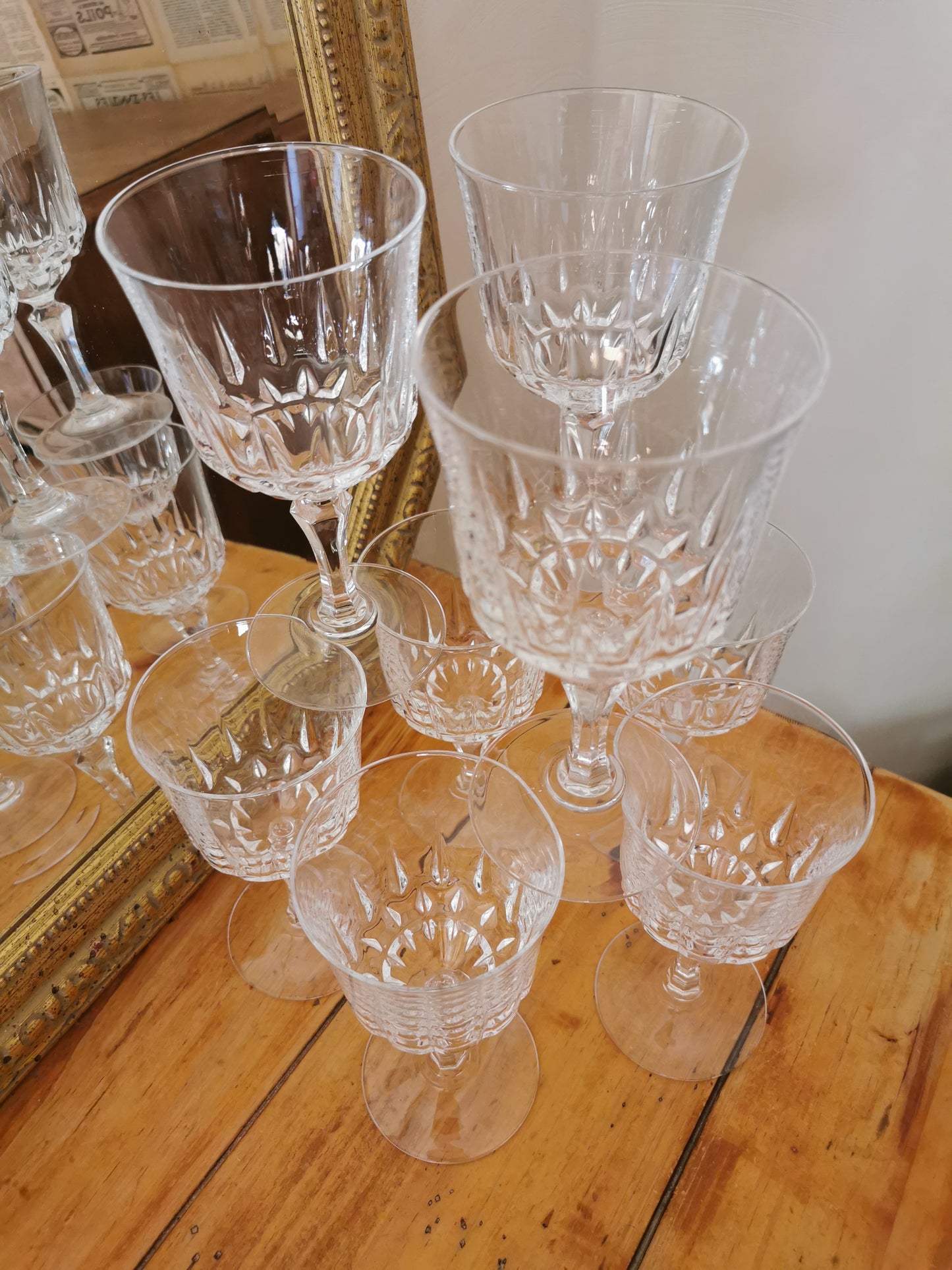 Verres à pied