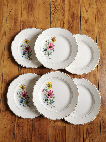 Assiettes plates L'Amandinoise, Printemps