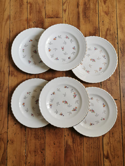 Assiettes plates L'Amandinoise, Pompadour