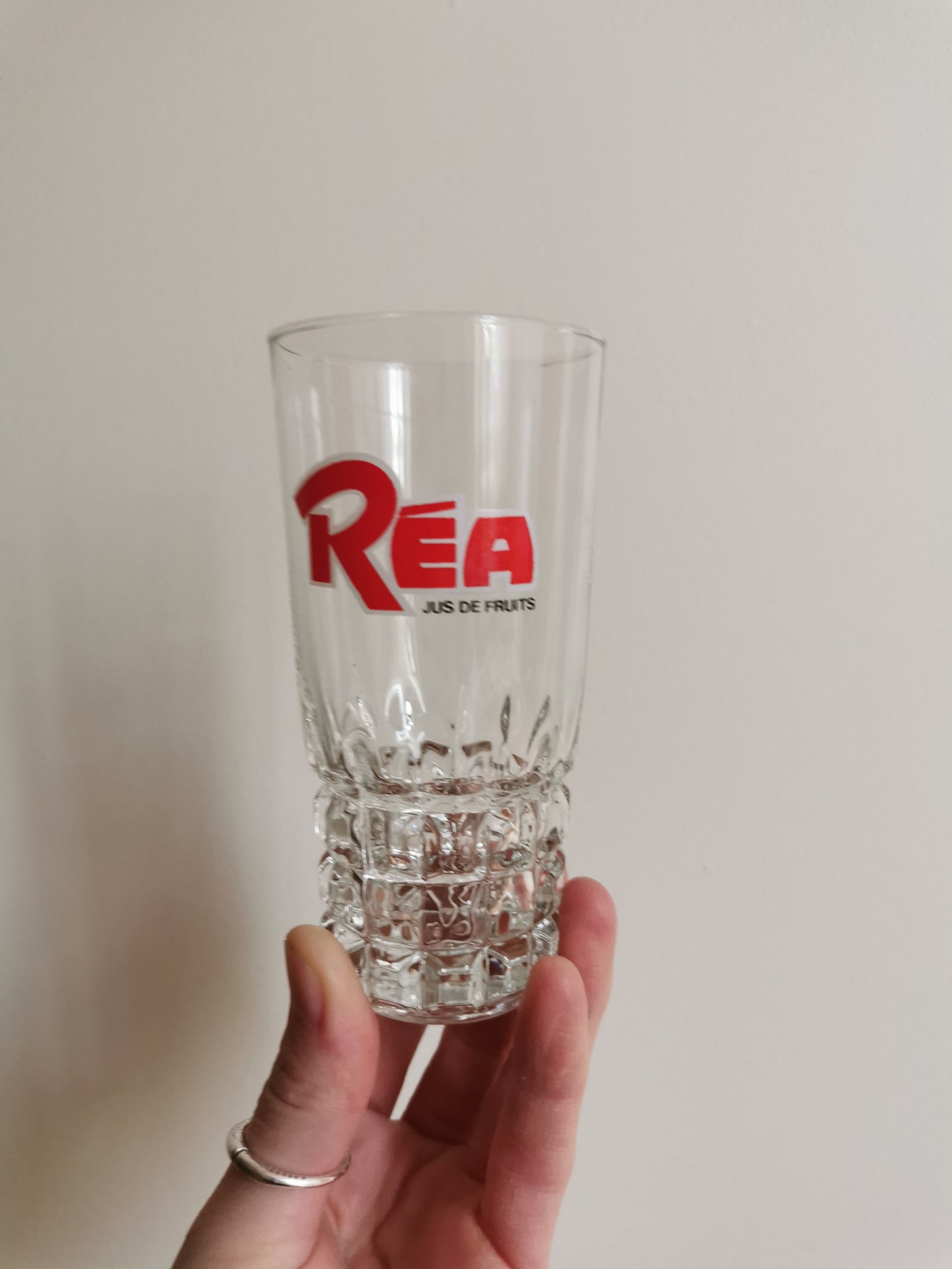 Verres vintage Réa