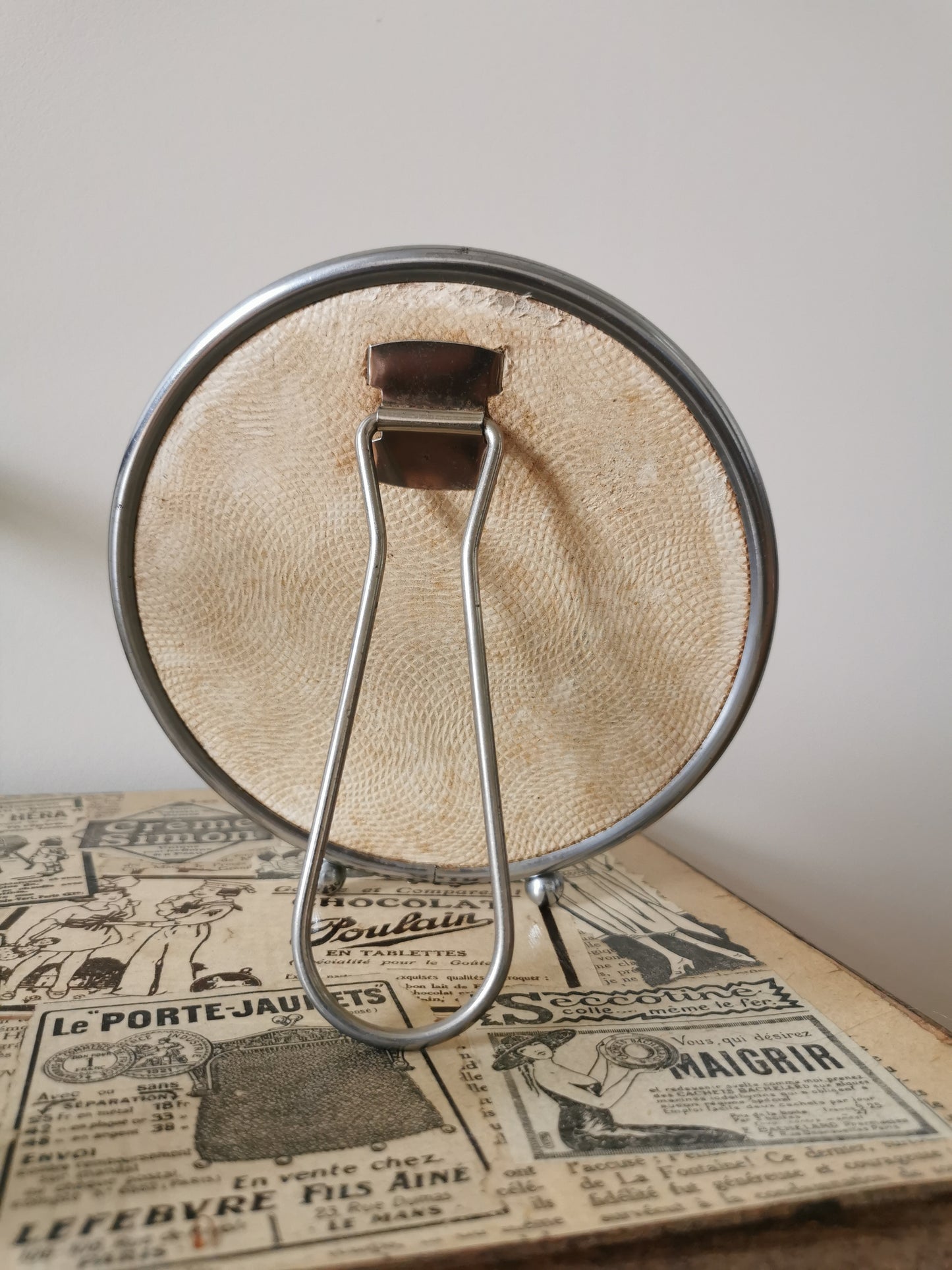 Miroir de barbier vintage